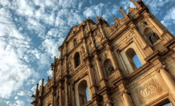 香港発 マカオ世界遺産巡りとコタイ地区の巨大ホテル1日観光＜香港発・片道フェリーチケット付き＞